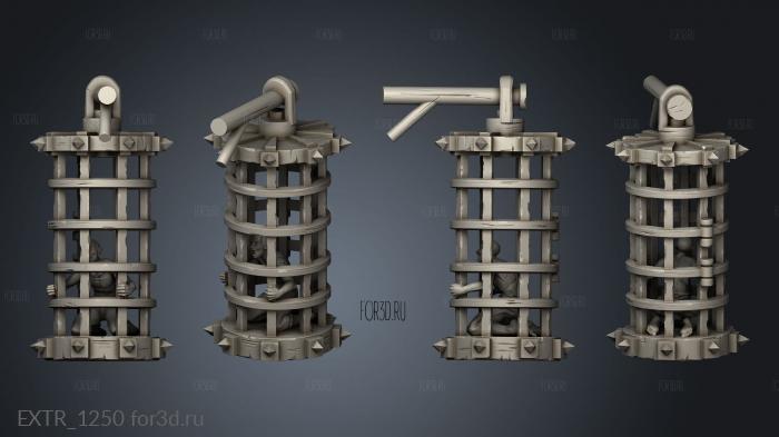 The Executioner Stage stl model for CNC