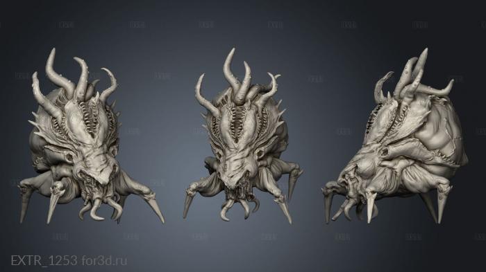 The Gorgon Catacombs Enved Mage Infector bug stl model for CNC