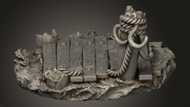 Рыбаки Горрота 3d stl модель для ЧПУ