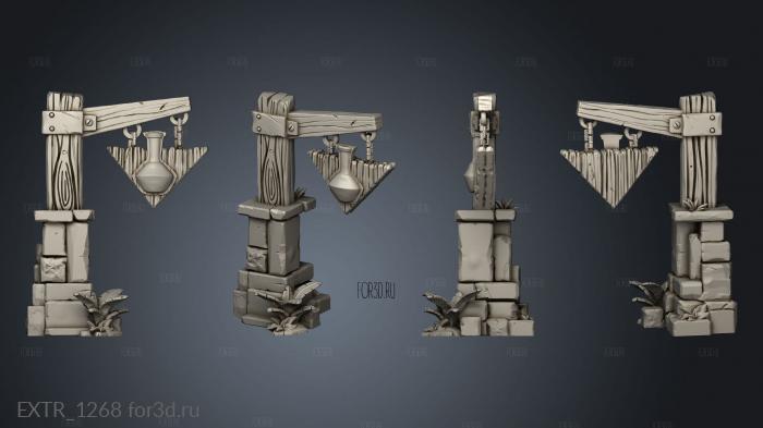 TIEFLINGS callboard stl model for CNC