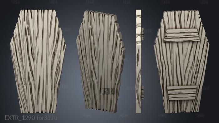 Undertaker Coffin lid 3d stl модель для ЧПУ