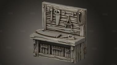 Стол Гробовщика 3d stl модель для ЧПУ