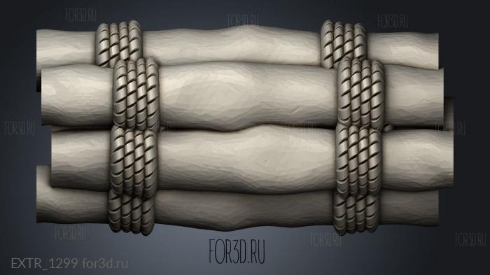 starter lumberburden stl model for CNC