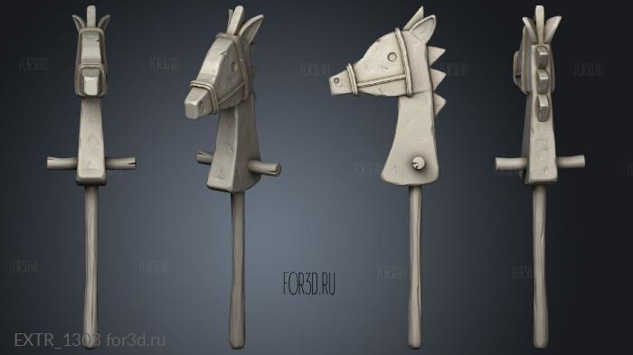 horse toys stl model for CNC