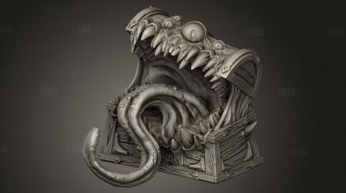 Имитация Сундука с Сокровищами 3d stl модель для ЧПУ