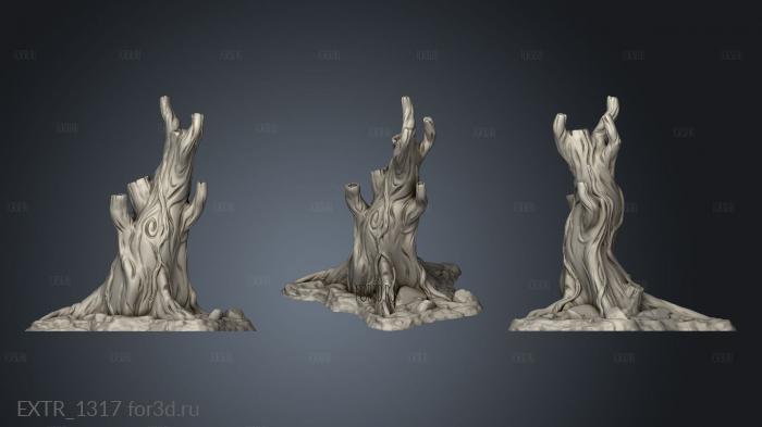 tree stl model for CNC