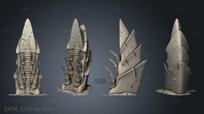 tyranid Planet Kakerlak stl model for CNC