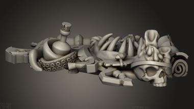 Реквизит Пиратского корабля Нежити Оружие 3d stl модель для ЧПУ