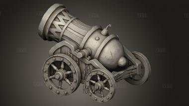 СТРЕГА Реквизит Карнавальная Пушка 3d stl модель для ЧПУ