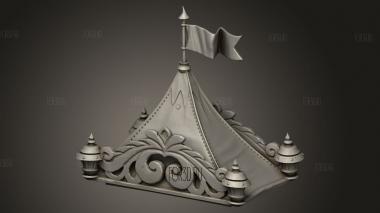Крыша Карнавальной Тележки для Реквизита STREGA 3d stl модель для ЧПУ