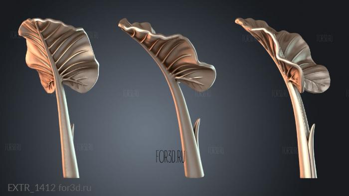 EXTR_1412 stl model for CNC