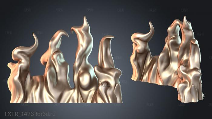 EXTR_1423 stl model for CNC
