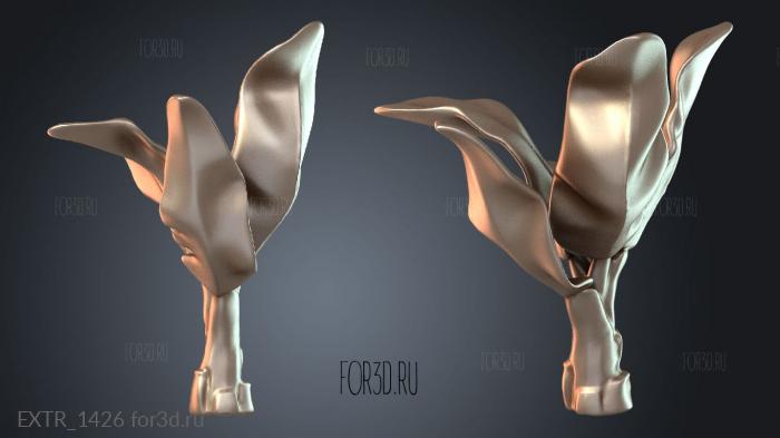 EXTR_1426 stl model for CNC