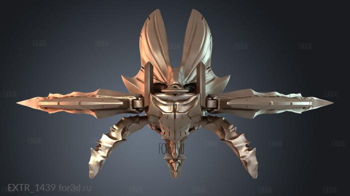 EXTR_1439 stl model for CNC