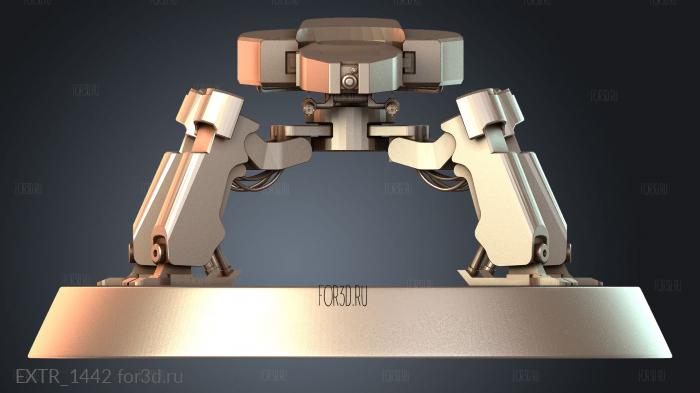 EXTR_1442 stl model for CNC
