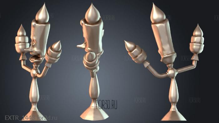EXTR_1443 stl model for CNC