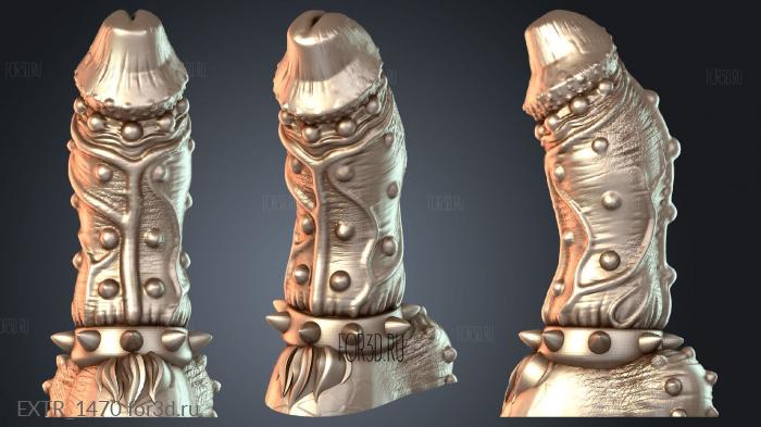 EXTR_1470 stl model for CNC