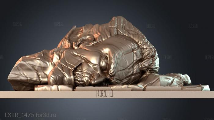 EXTR_1475 stl model for CNC