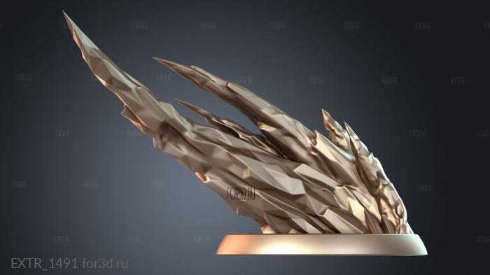 EXTR_1491 stl model for CNC