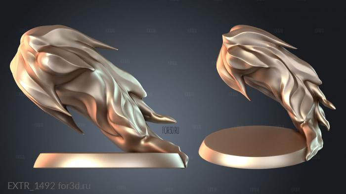 EXTR_1492 stl model for CNC