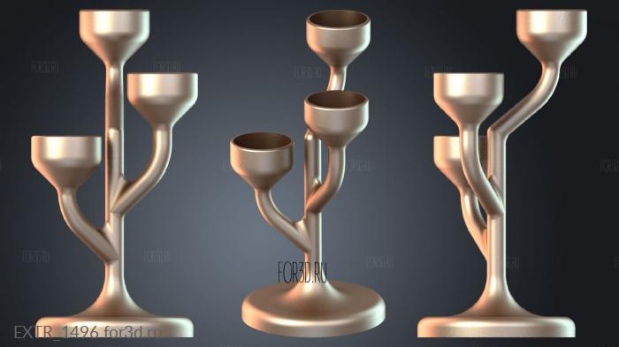 EXTR_1496 stl model for CNC