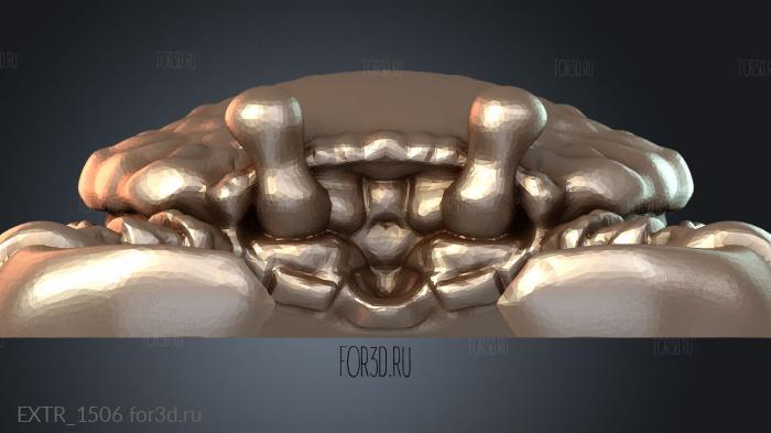 EXTR_1506 stl model for CNC