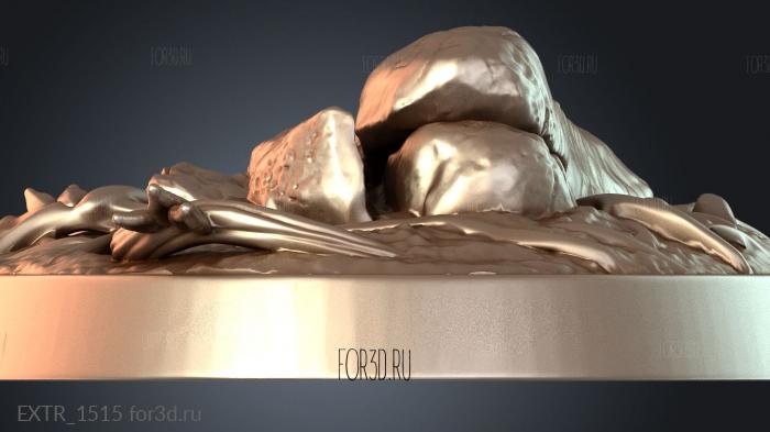 EXTR_1515 stl model for CNC
