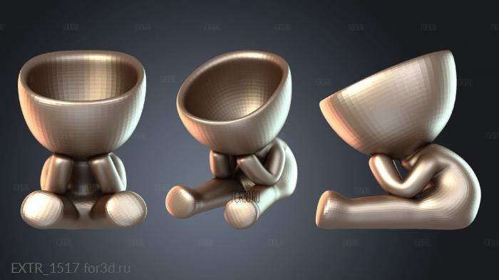 EXTR_1517 stl model for CNC