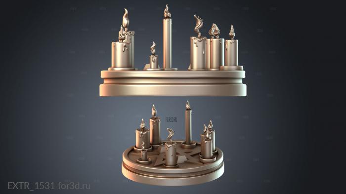 EXTR_1531 stl model for CNC