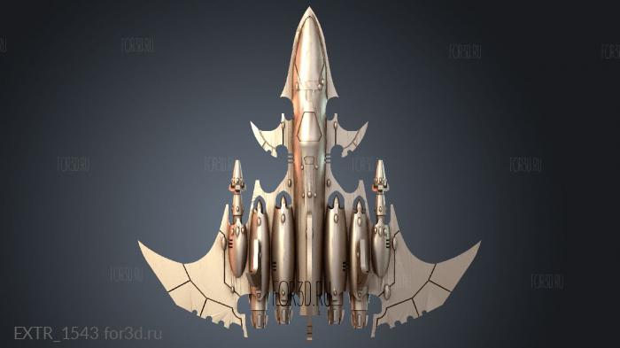 EXTR_1543 stl model for CNC