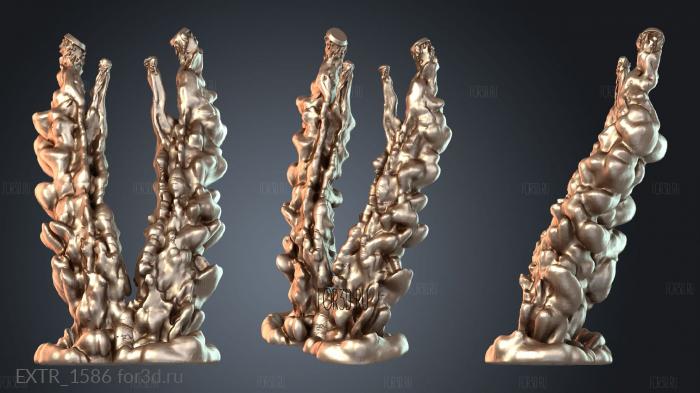 EXTR_1586 stl model for CNC