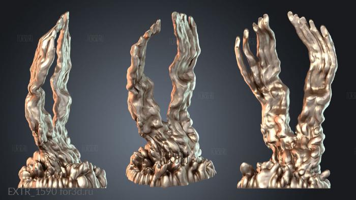 EXTR_1590 stl model for CNC