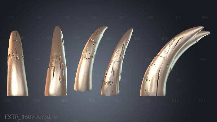 EXTR_1609 stl model for CNC