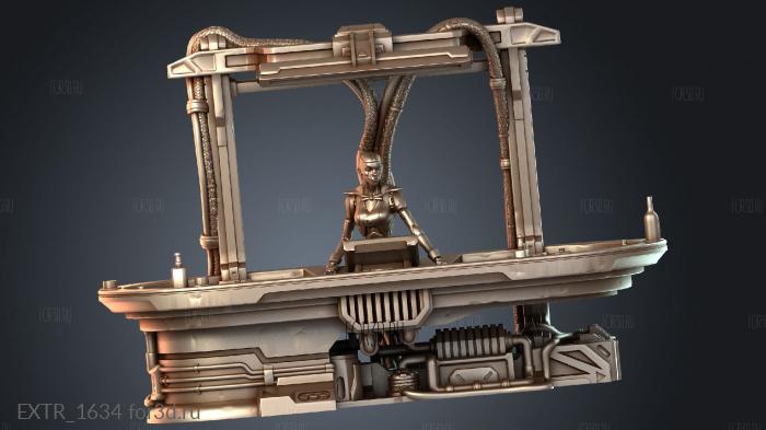 EXTR_1634 stl model for CNC