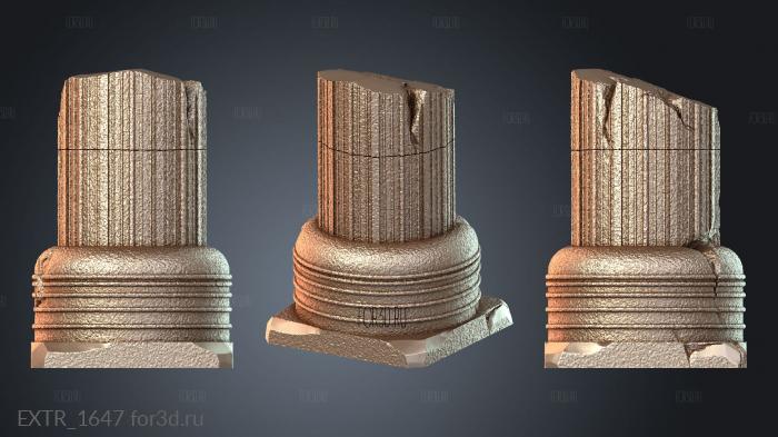 EXTR_1647 stl model for CNC