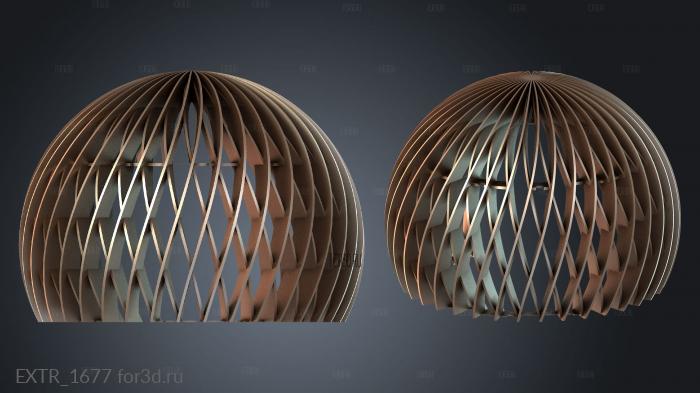 EXTR_1677 stl model for CNC