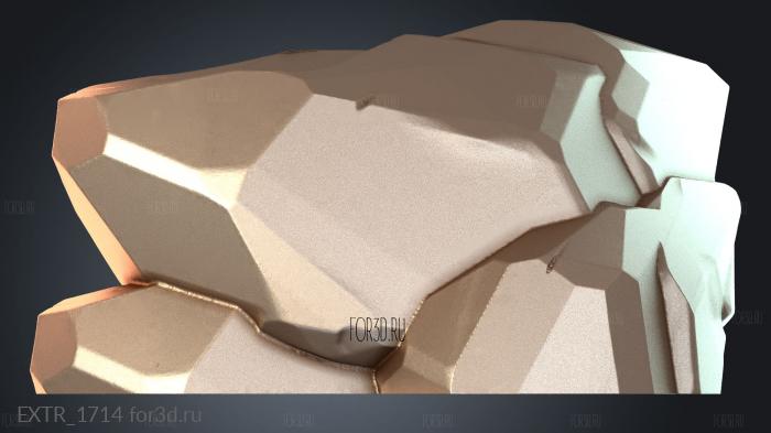 EXTR_1714 stl model for CNC