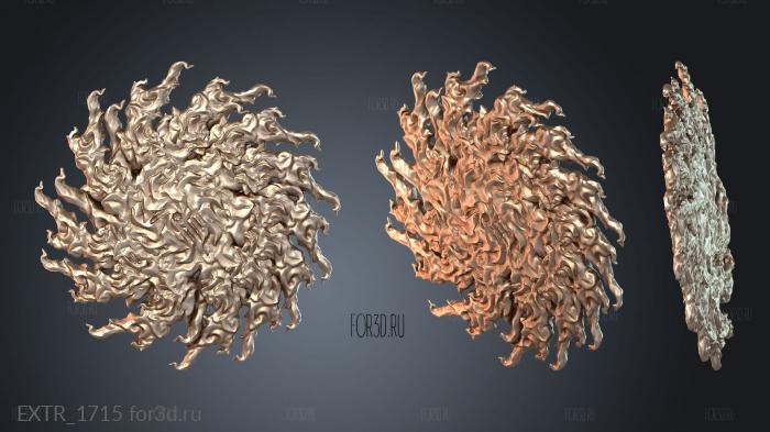 EXTR_1715 stl model for CNC