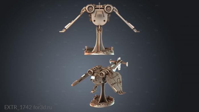 EXTR_1742 stl model for CNC