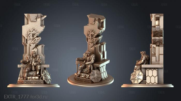 EXTR_1777 stl model for CNC