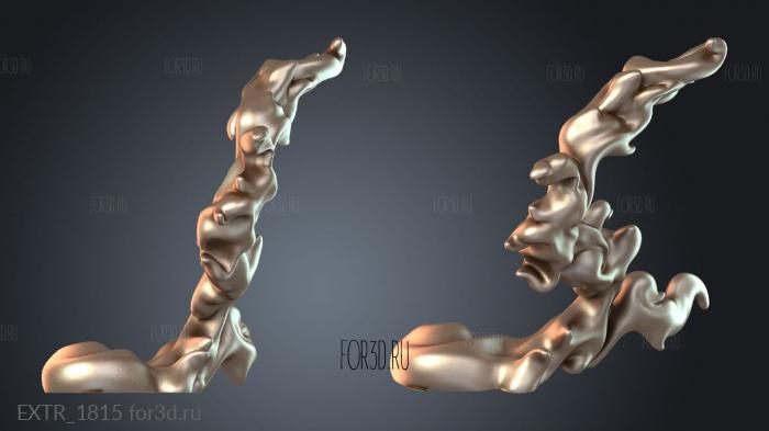 EXTR_1815 stl model for CNC