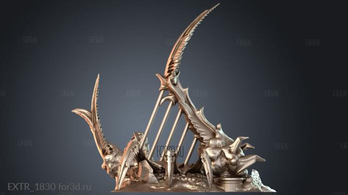 EXTR_1830 stl model for CNC