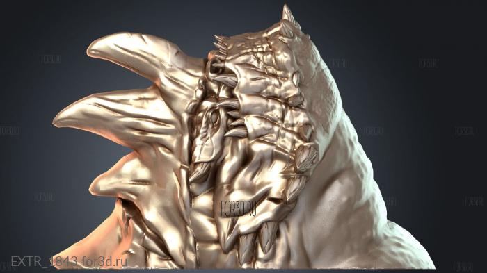 EXTR_1843 stl model for CNC