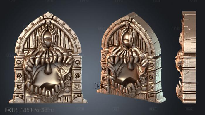 EXTR_1851 stl model for CNC