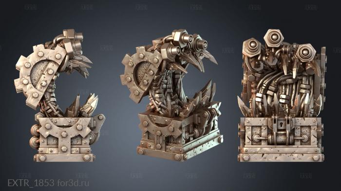 EXTR_1853 stl model for CNC
