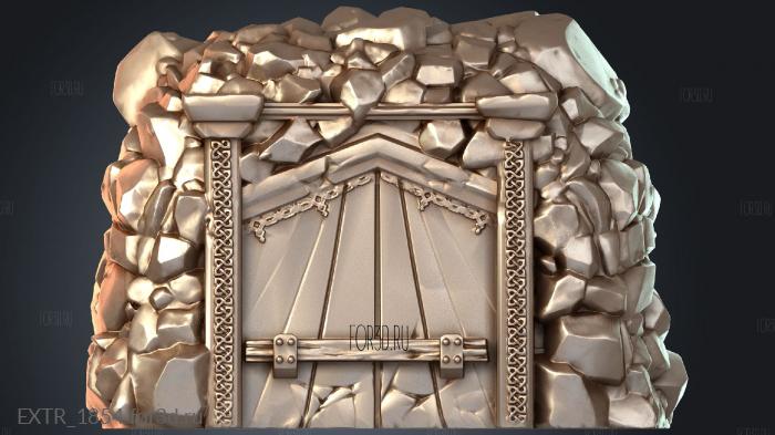 EXTR_1854 stl model for CNC