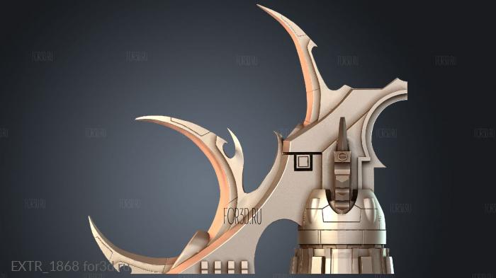 EXTR_1868 stl model for CNC