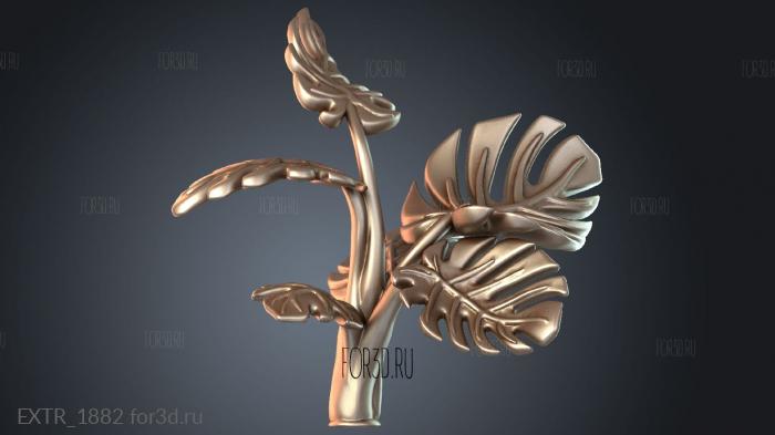 EXTR_1882 stl model for CNC