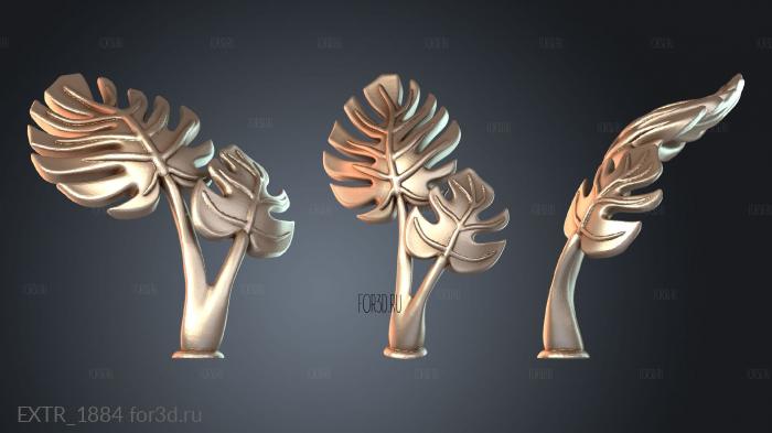 EXTR_1884 stl model for CNC
