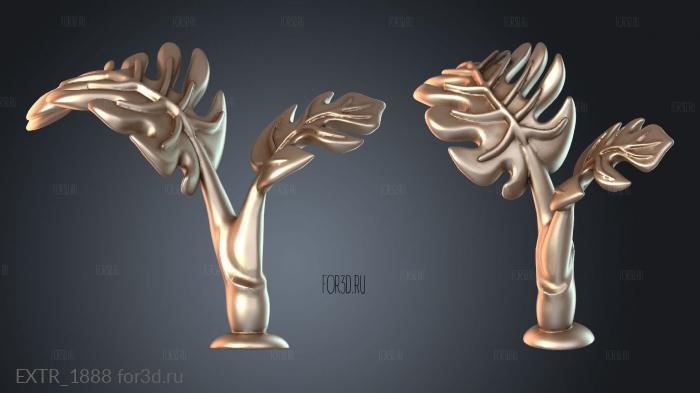 EXTR_1888 stl model for CNC